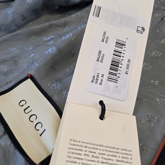 NWT Gucci Floral Wool Suit Vest - Picture 7 of 8